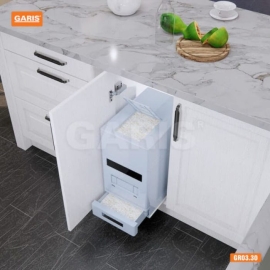 THÙNG GẠO NHỰA ABS CAO CẤP 15KG GARIS GR03.30