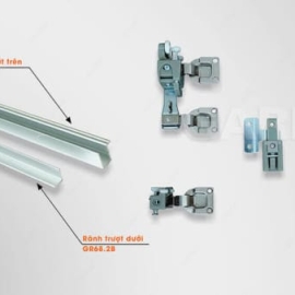 RAY TRƯỢT CỬA LÙA CÁNH GẬP – GR68