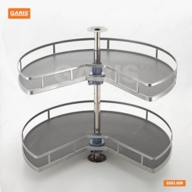 MÂM XOAY MỞ 3/4 NAN DẸT HỘP GARIS GS03.80N
