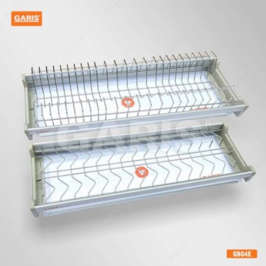 GIÁ BÁT ĐĨA CỐ ĐỊNH 2 TẦNG NAN TRÒN GARIS GB04.80E 