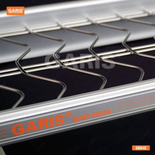 GIÁ BÁT ĐĨA CỐ ĐỊNH 2 TẦNG NAN TRÒN GARIS GB04.70E 