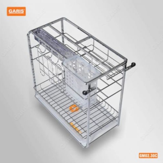 GIÁ DAO THỚT, GIA VỊ, CHAI LỌ NAN VUÔNG GARIS GM02.30C 