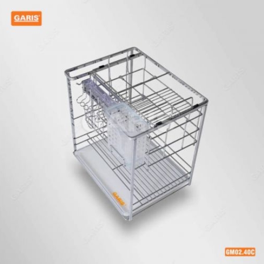 GIÁ DAO THỚT, GIA VỊ, CHAI LỌ NAN VUÔNG GARIS GM02.30C 