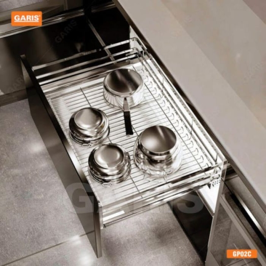 GIÁ XOONG NỒI NAN VUÔNG GARIS GP02.60C 