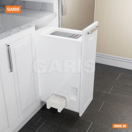 THÙNG GẠO NHỰA ABS CAO CẤP 25KG GARIS GR08.30