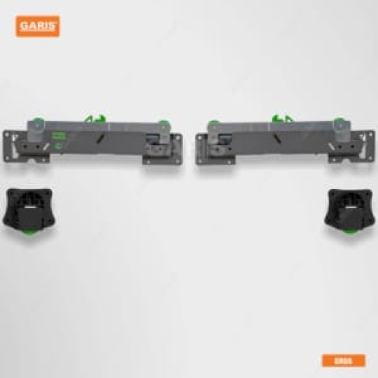 RAY TRƯỢT CỬA GỖ GR66