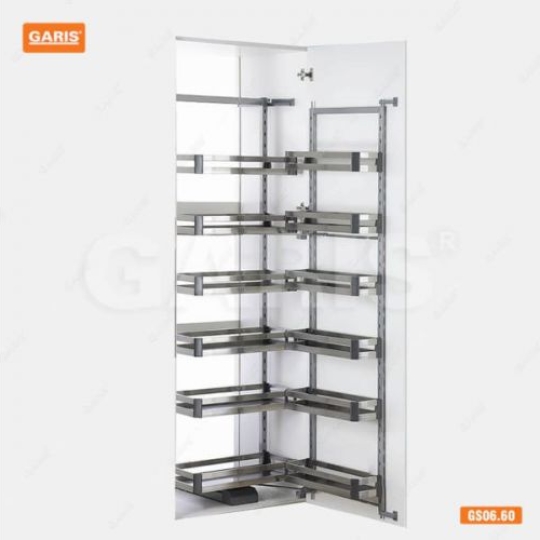 TỦ ĐỒ KHÔ 6 TẦNG INOX HỘP GARIS GS06.60