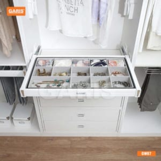NGĂN KÉO ĐỰNG ĐỒ TRANG SỨC, PHỤ KIỆN THỜI TRANG GW07.60