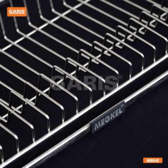 GIÁ BÁT ĐĨA CỐ ĐỊNH 2 TẦNG NAN VUÔNG KẾT HỢP TRÒN GARIS MB04.60E