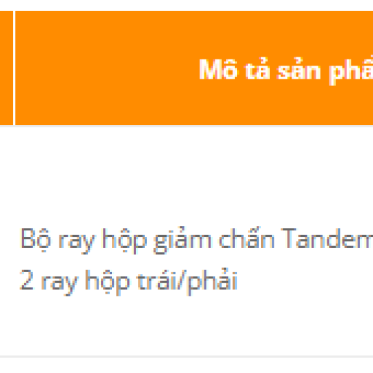 RAY HỘP TANDEMBOX GT01.50